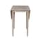 International Concepts Rectangle Small Dropleaf Table, Washed Gray Taupe, 20.6 W, 36 L, 29 in H, Wood, Washed Gray Taupe T09-2236D - alternate 6